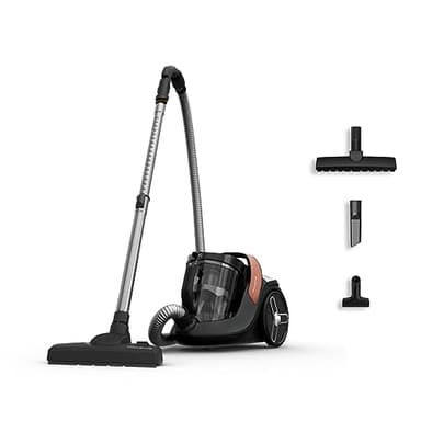 Rowenta Green Force Cyclonic Effitech Aspirateur sans sac, 2,5 L, 68 dB(A), Basse consommation, Haute filtration, Eco-conception, Fabriqué en France RO7C30EA