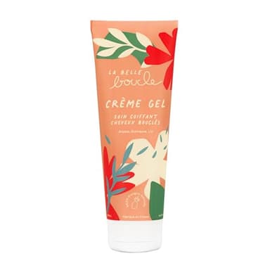 La Belle Boucle - Crème Gel Soin Coiffant 2-en-1 Sans Rinçage 250ml - Hydrate, Définit et Protège les Boucles - Crème Coiffante Naturelle Anti-Frisottis pour Cheveux Bouclés