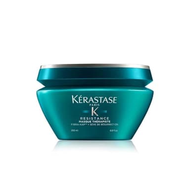 KÉRASTASE Resistance - Masque Thérapiste - Masque Recréateur de Fibre Neuve - Répare et Fortifie - Technologie FIBRA-KAP et Sève de Résurrection - Cheveux Très Abîmés - 200 ml