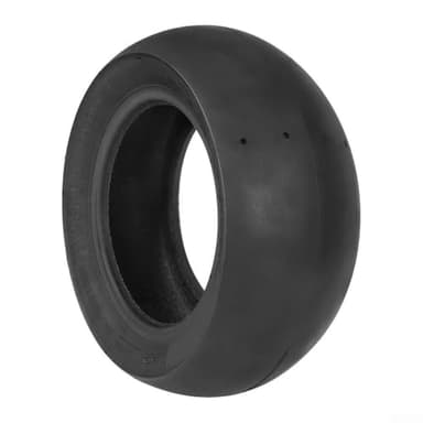 Pneu semi-chaud sans chambre à air 110/55-6,5 de 27,9 cm avec poignée de piste pour trottinettes électriques, meilleure adhérence et durabilité pour la conduite de compétition