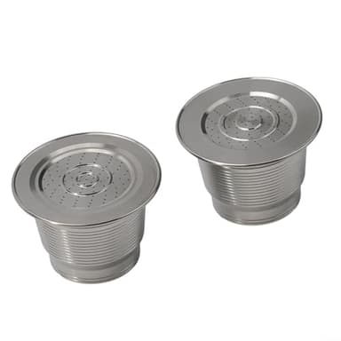 Capsule de café réutilisable en acier inoxydable pour machines Nespresso, filtre à café en métal pour brassage de style barista (type normal)