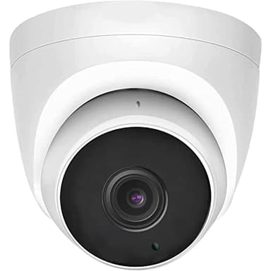 WiTi 5MP HD Caméra IP PoE Dôme en métal pour intérieur extérieur,Grand Angle Objectif 2,8mm Caméras vidéo de sécurité,Audio du Microphone Système de Surveillance Filaire Vision Nocturne Automatique