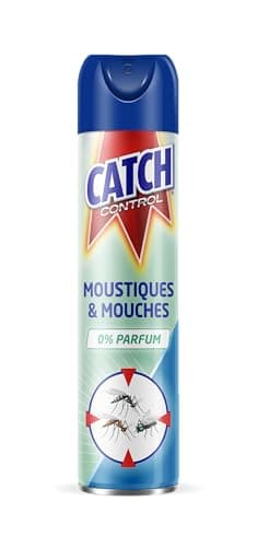 CATCH Aérosol Moustiques et Mouches 300ml