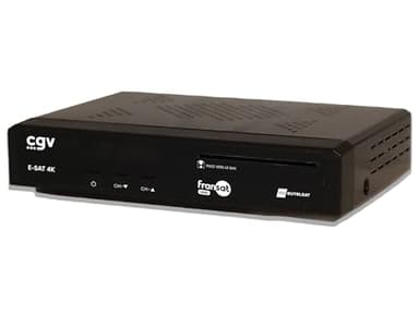 Récepteur Satellite UHD - E-Sat 4K récepteur-enregistreur TNT Satellite Ultra HD | FRANSAT | Fonction Enregistrement | USB | DVB-S/S2 | DiSEqC 1.0/1.1