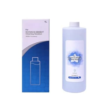 Geoviizon Solution de Nettoyage Accessoires Compatible avec ECOVACS DEEBOT X11/X8/X9/T50/X5 Omni/X2 OMNI/T30S Combo / T30 (Pro) Omni/T20 OMNI/X1 OMNI/X1e OMNI/X1 TURBO/T10 TURBO Robot Aspirateur