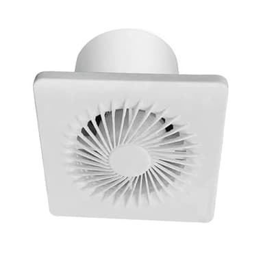 Ventilateur extracteur d'air 12 V à grande vitesse pour fenêtre et mur, ventilation silencieuse pour contrôle de l'humidité dans la cuisine, poulailler, WC