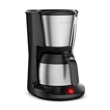 Moulinex Subito, Cafetière filtre avec verseuse isotherme, Capacité de 0,9L, 12tasses, FT5S0DE0