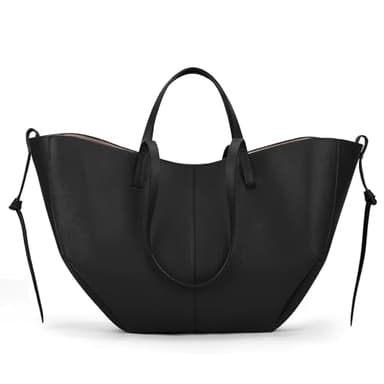 ACUYE Y2K Hobo Sac à main fourre-tout en cuir pour femme, sac à bandoulière en forme de croissant, 39.5 EU