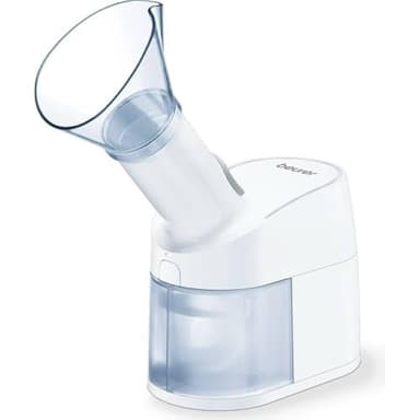 Beurer SI 40 Nébuliseur à vapeur, à utiliser pour la bouche, le nez et la gorge en cas de rhume, nébulisation de liquides et d'huiles essentielles, très silencieux