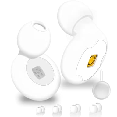 Bouchon D'oreille, 48 dB Bouchons Doreilles Anti Bruit, Confort Léger, Bouchon Oreille Réutilisables, Grade pour l'Anxiété, les Concerts et les Bibliothèques, les Sports, les DJ