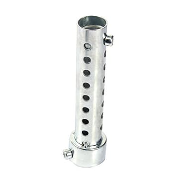 Silencieux pour Moto, 35mm Silencieux d'échappement Universel pour Moto DB Killer Silencieux Baffle Insert, Silencieux de Tuyau d'échappement de Moto - Argent