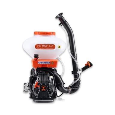 Fuxtec Pulvérisateur Pression à Dos Thermique FX-MSP2.2 - Sac à Dos Essence 41,5 cm3, pulvérisation Poudre ou Liquide pour fertilisation, Lutte Contre Les parasites, épandage de sel