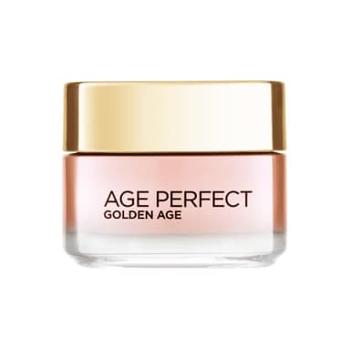 L'Oréal Paris – Age Perfect Golden Age – Soin Jour Rosé Re-Fortifiant – Crème de Jour Anti-Relâchement & Eclat – Enrichi en Cellules Natives de Pivoine et Calcium/Vitamine B3 – 50 ml