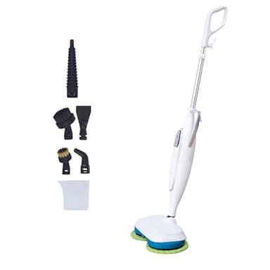 VENTEO | Aspirateur Balai Sans Fil | Aspirateur Laveur Shampouineuse Multifonction | Nettoyeur Vapeur Rotatif Automatique | Balai Serpillière Vapeur pour Sols Carrelage Parquet Moquette