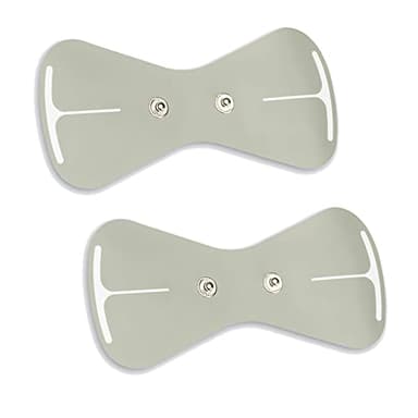 TERAPIO 2x électrodes de remplacement réutilisables sans latex de qualité supérieure compatibles avec le Smart TENS sans fil