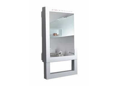 Conforama Sèche-Serviettes Soufflant 1800w avec Miroir, Venus-Miroir