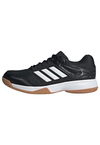 Adidas Homme Speedcourt Mens Indoor Shoes, Core Black/Cloud White/Gum, 42 EU
