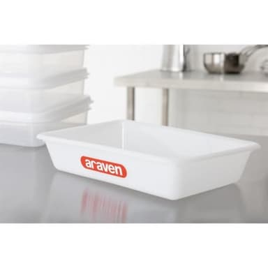 Plateau de Conservation Alimentaire Peu Profond 300 x 205 x 60 mm - Bac Alimentaire de 2 litres Araven J208