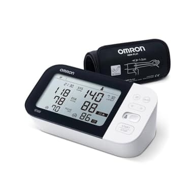OMRON OMH7361-E Tensiomètre brassard électronique Intelli It connecté M7 Noir/blanc