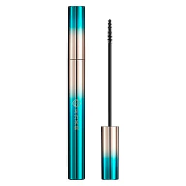 Mascara waterproof ultra fin pour cils fins et courts,Mascara noir fin,pour attraper les petits cils，allongeant et épaississant (1 Pcs)