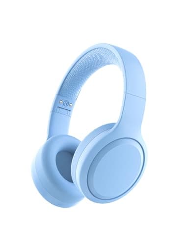Xunpuls Casque Bluetooth pour Enfants, Casque Sans Fil Pliable Supra-Auriculaire, Son Stéréo avec Micro, 10H d'Autonomie, Bluetooth 5.3, Casque Sans Fil Supra-Auriculaire pour Enfants Adultes École