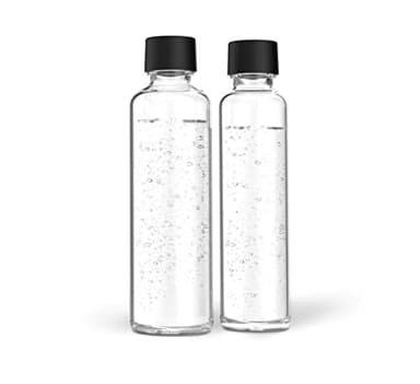 Lot de 2 faussetés en verre