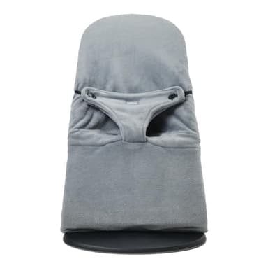 Housse transat bébé. Housse Belltop Compatible avec transat Babybjörn (Bliss, Soft et Balance): hypoallergénique, douce et respirante. Housse de balancelle bébé (hamac) thermique (Gris)