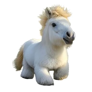 Générique Cheval Robot Interactif pour Enfant - Peluche Électrique Qui Marche, Hennit et Bouge la Queue | Idée Cadeau pour Anniversaire ou Noël, Animal de Compagnie Réaliste