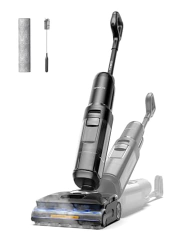 Tineco Floor One S7 Stretch Steam Nettoyeur Vapeur, Aspirateur Balai Vapeur sans Fil 2 en 1, 160℃ HyperSteam, 180° Pose à Plat, Auto-Nettoyage FlashDry, 80 Min d'autonomie, Anti-Tangle-Design