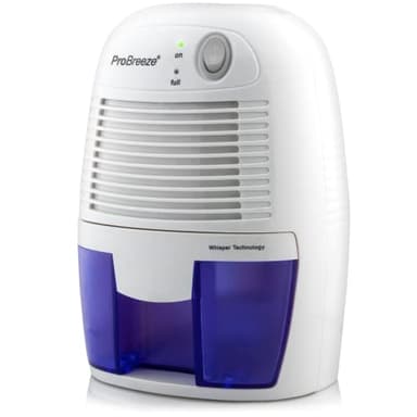 Pro Breeze Mini Déshumidificateur d'Air Compact 500 ml - Absorbeur d'Humidité et Moisissures - Cuisine, Chambre, Salle de Bain, Bureau