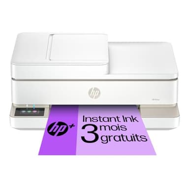 HP Envy 6520e, Imprimante Multifonction à Jet d'encre A4 Couleur, Impression Recto Verso Automatique, Jusqu'à 10 ppm, Wi-FI, ADF, Fax, 3 Mois d'encre Instant Ink Inclus, Portobello