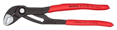 Knipex Cobra Pince multiprise, 250 mm, écrous jusqu'à 46 mm, tuyaux jusqu'à 50 mm, réglage fin par bouton pression, autobloquante, serrage, 87 01 250