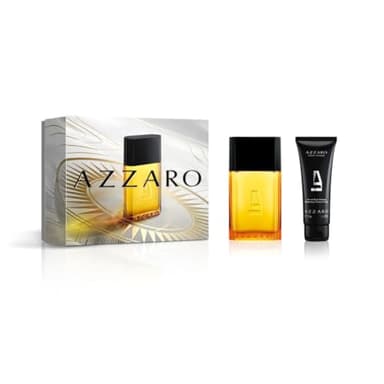 Azzaro - Coffret - Eau de Toilette pour Homme - 100ml & Gel Douche Cheveux et Corps Pour Homme - 75ml - Fragrance aromatique & boisée - Pour un usage quotidien - Parfum de luxe pour homme