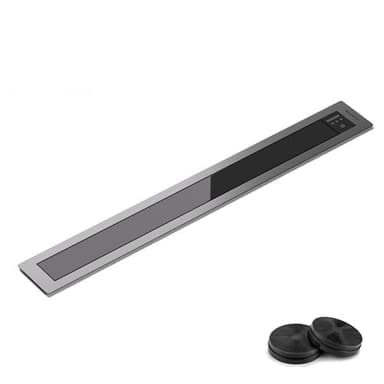 Klarstein Hotte aspirante 90cm, Hotte aspirante Downdraft, débit d'air 708m³/h, 3 vitesses, commandes tactiles, mode booster, hotte aspirante escamotable 90cm, Hottes aspirantes pour cuisine