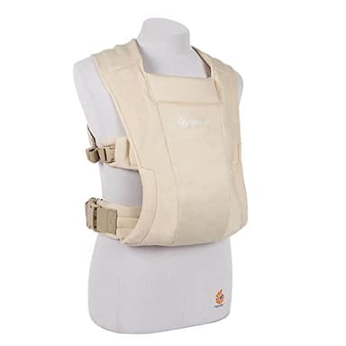Ergobaby Embrace Porte Bebe Nouveau-ne Physiologique et Ergonomique Extremement Doux, Cream