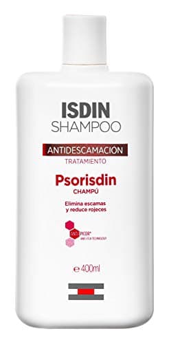 ISDIN Psorisdin Shampooing Antipelliculaire (400 ml) | Shampooing pour Éliminer les Squames et Réduire les Rougeurs | Technologie Antiprurit