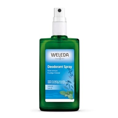 WELEDA - Déodorant Sauge efficacité Formule 100% d'origine naturelle - Protection déodorante efficace - NATRUE - Vegan - 100 ml