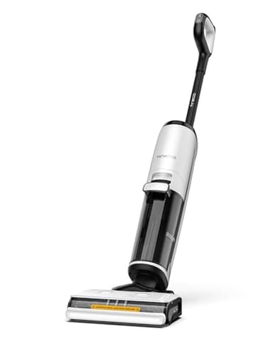 Tineco Floor One S7 Steam Nettoyeur de Sols sans-Fil Balai Vapeur pour Saletés Collantes sur Sols Durs avec Écran Auto-Nettoyage Nettoyage des Bords Autopropulsion Parfait pour Enfants/Animaux