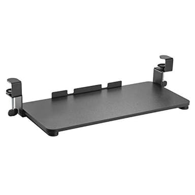 Maclean MC-839 Support Clavier et Souris Accessoire de Bureau Undermount Support pour Clavier et Souris