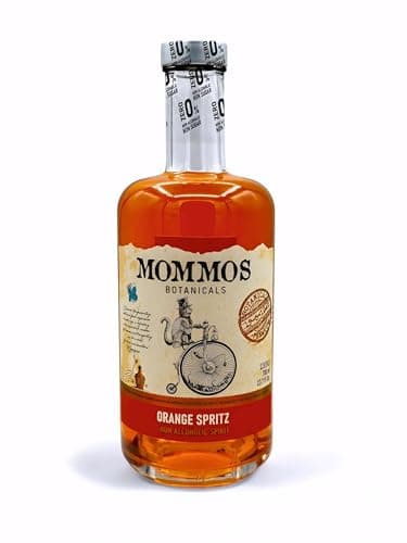 Mommos Orange Spritz 0,0% - Alternative ORANGE SPRITZ - Sans alcool - Sans sucre - Faible en calories - Premium - 700 ml | Pour les amateurs de spiritueux 0% alcool