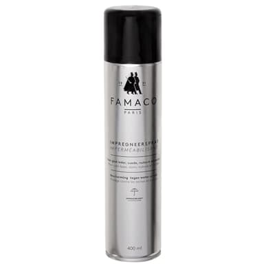 Famaco Imperméabilisant, L'imprégnation pour chaussures en cuir, daim ou textile, 400 ml, Incolore