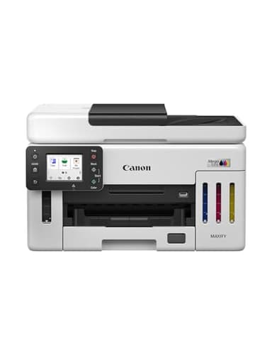 Canon MAXIFY GX6150 Imprimante de Bureau Compacte - Imprimante, Scanner et Copieur MegaTank, à Jet d'encre, Couleur, sans Fil, Tout-en-Un, Connectivité Wi-FI, Ethernet et USB
