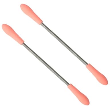 Lot de 2 épilateurs pour la lèvre supérieure des femmes épilateur pour le visage avec ressort appareil d'épilation facile à utiliser pour éliminer les poils indésirables sur la lèvre supérieure