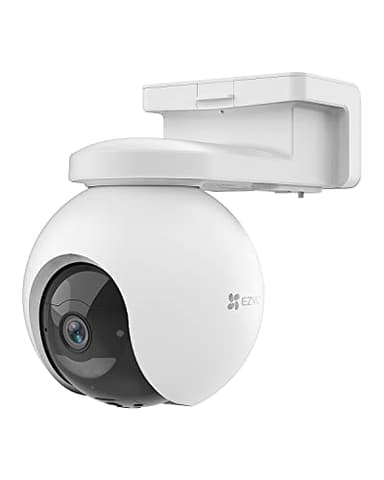 EZVIZ EB8 4G LTE 2K Camera Exterieur sans Fil sur Batterie 10400mAh avec Suivi Auto, Détection de Personne, Vision Nocturne en Couleur, Audio Bidirectionnel, GPS Intégré, ne Prend Pas en Charge Wi-FI