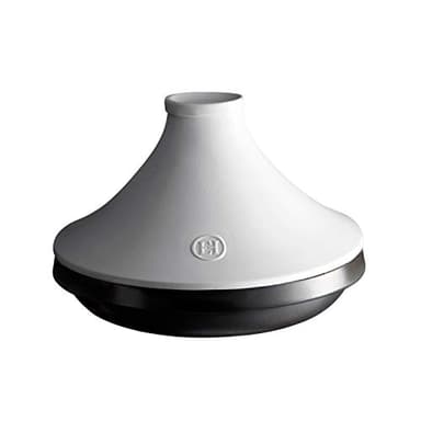 Emile Henry EH779567 Delight Tajine Induction, 2 litres, Blanc