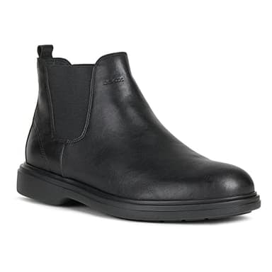 Geox Homme U Ottavio C Bottines, Black, 44 EU
