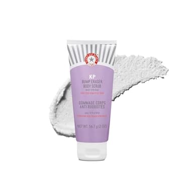 First Aid Beauty – Gommage Corps KP Bump Eraser avec 10% d’AHA, Exfoliant à l’Acide Glycolique et Lactique, Réduit les Bosses de Kératose Pilaire, Convient aux Peaux Sensibles, 56,7 g