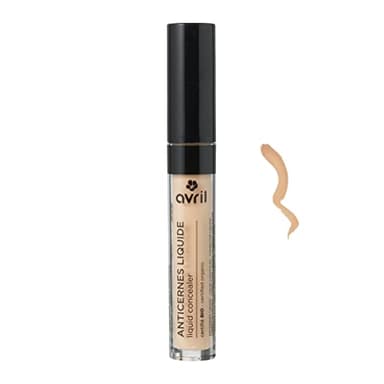 Avril - Anti-Cernes Liquide Bio - Texture Couvrante - Fluide et Facile à Appliquer - 99,5% d'Origine Naturelle - Certifié Bio Ecocert - Fabriqué en Italie - 3ml