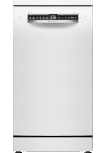 Bosch SPS4EMW61E, Série 4, Lave-vaisselle 45cm, Pose-libre, Blanc