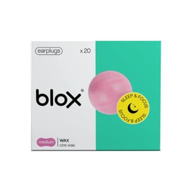 BLOX Set de 10 Bouchon Cire Naturelle Paire